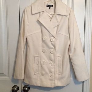 Winter White Peacoat